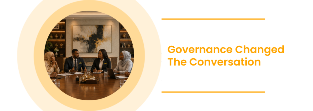 Governance Changed the Conversation